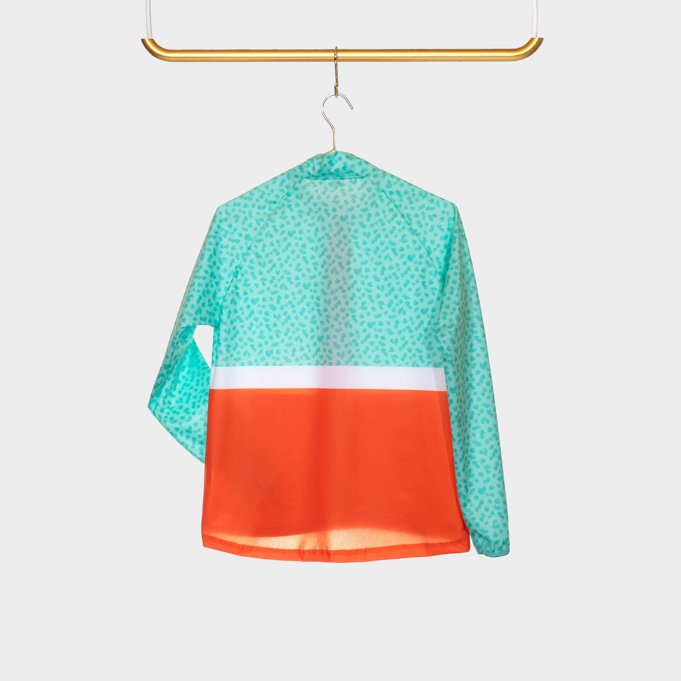 Wind Jacket Mint-Orange