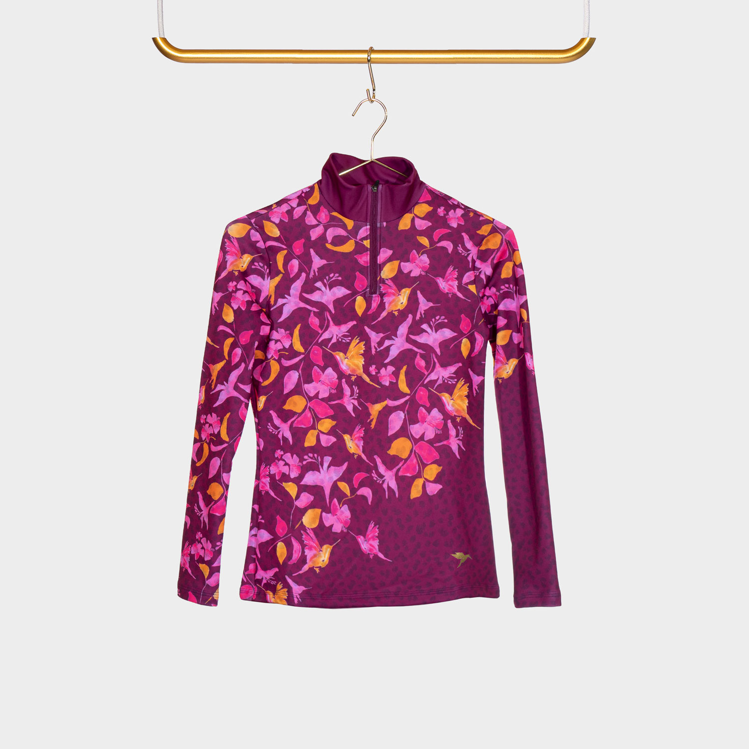 Longsleeve Bordeaux Flower