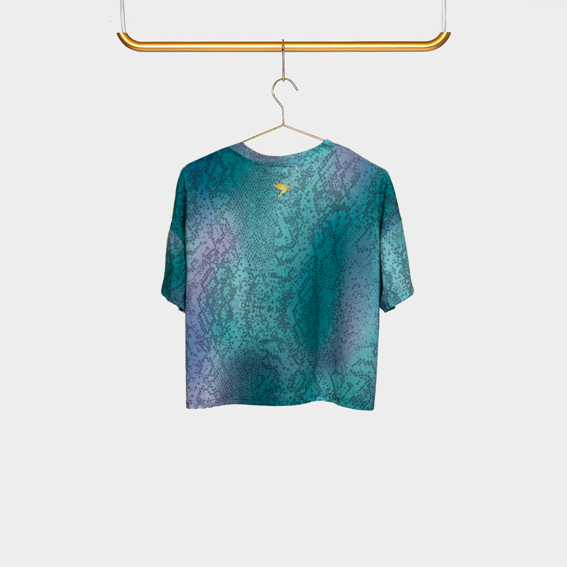 Crop T-shirt Snake